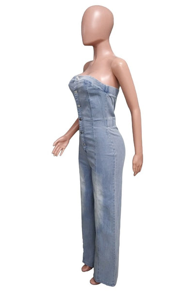 DENIM JUMPSUIT